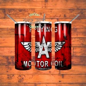 Flying A oil greasy 20oz Tumbler